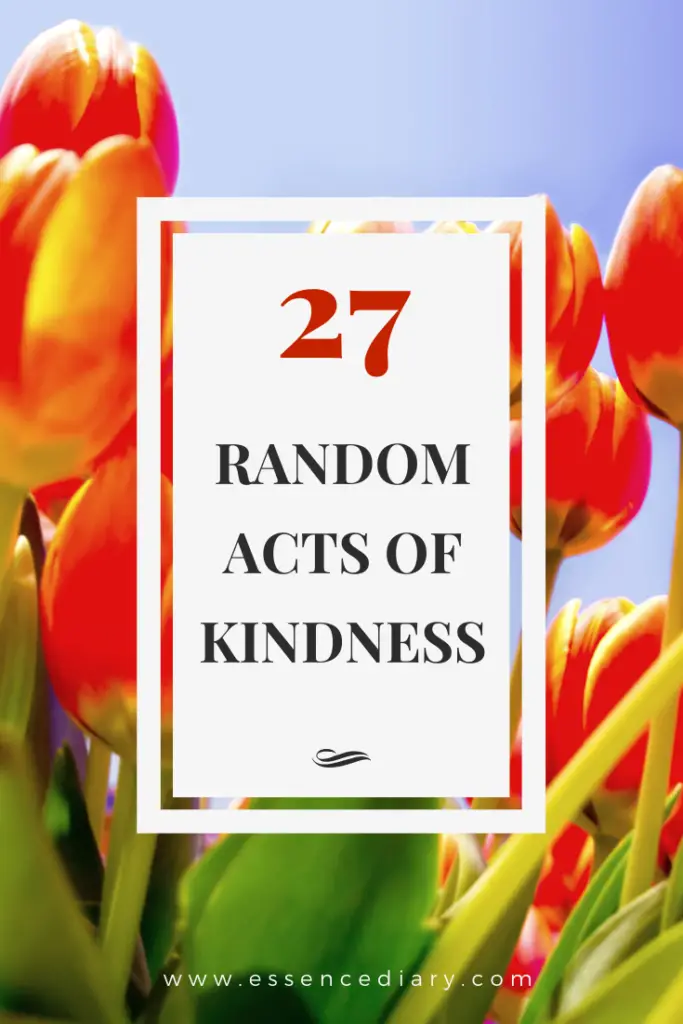 27 Acts of Kindness