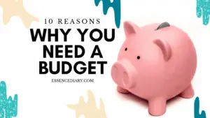 why you need a budget